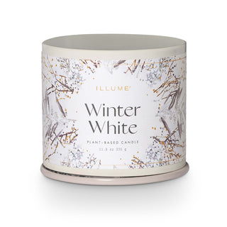 Duftkerze in weißer Dose Winter White - 335gr
