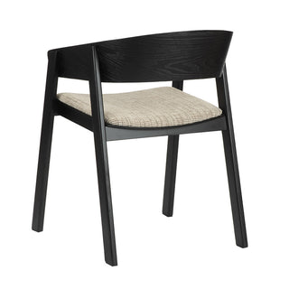 Eetkamerstoel Edo – Black, aanzicht of detail 4