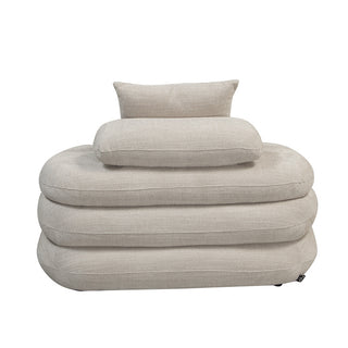 Fauteuil Cairo – Beige, aanzicht of detail 4