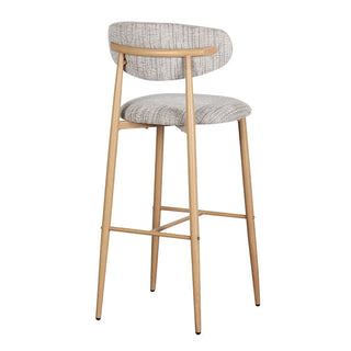 Barstoel Japandi – Okura – zithoogte 80 cm, aanzicht of detail 4