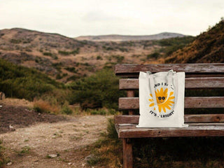 Katoenen tas And I say - Het Adres