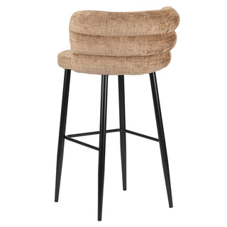 Barstoel Cloud – Caramel – zithoogte 80 cm, aanzicht of detail 5