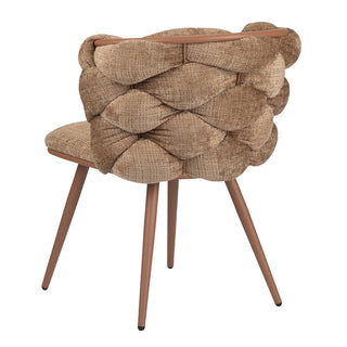 Eetkamerstoel Rock – Caramel, aanzicht of detail 5