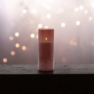 Led sfeerlicht roodbruin 10x25cm - Het Adres