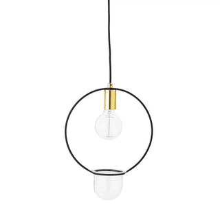 Hanglamp metaal goud Caralina 30cm
