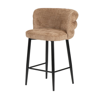 Keukenbarstoel Cloud – Caramel – zithoogte 65 cm, aanzicht of detail 6