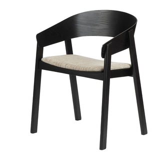 Eetkamerstoel Edo – Black, aanzicht of detail 6