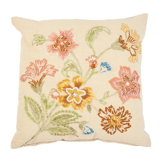Cojín con flores Landeck 45x45cm