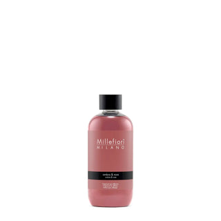 Ricarica per bastoncini profumati 250ml Ambra & Rosa