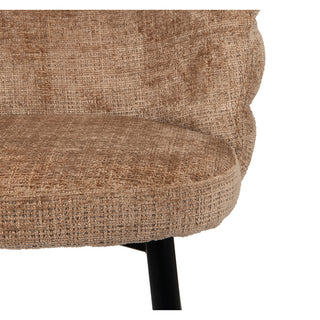 Keukenbarstoel Cloud – Caramel – zithoogte 65 cm, aanzicht of detail 7