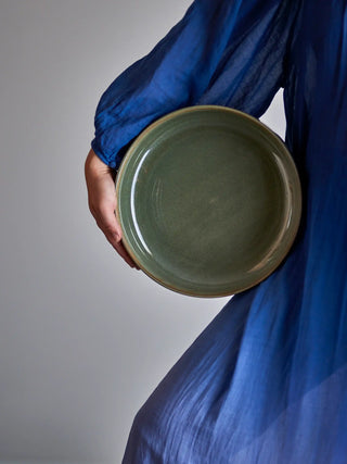 Ciotola in terracotta verde Pixie 28cm