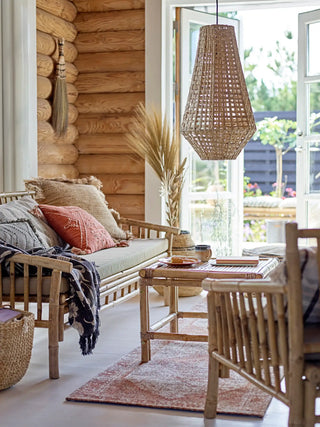 Bamboo bench nature Sole 175cm