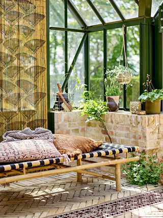 Daybed in bambù nero Vida 190cm