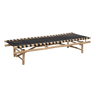 Daybed in bambù nero Vida 190cm