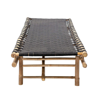 Daybed in bambù nero Vida 190cm