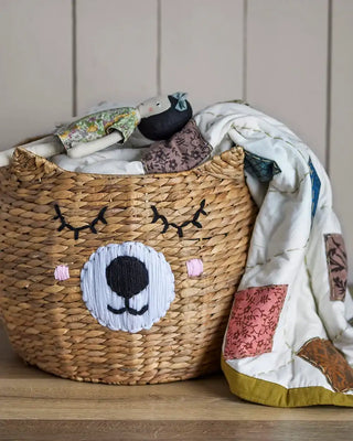 Eman Korb Wasserhyazinthe natur 50cm