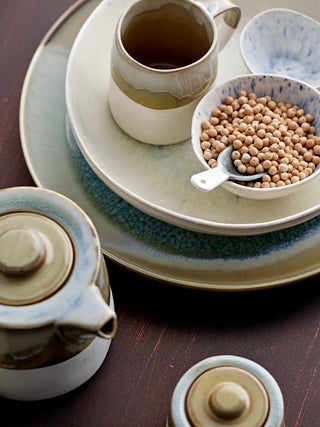 Serveerschaal aardewerk groen Heather 35cm