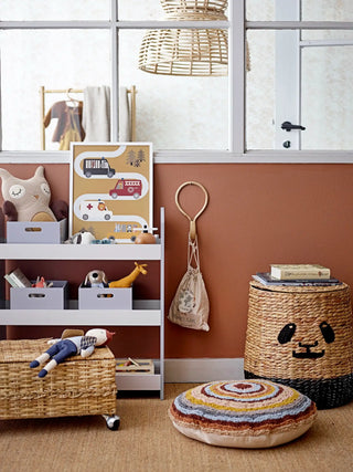 Youl opbergmand met deksel naturel 42cm