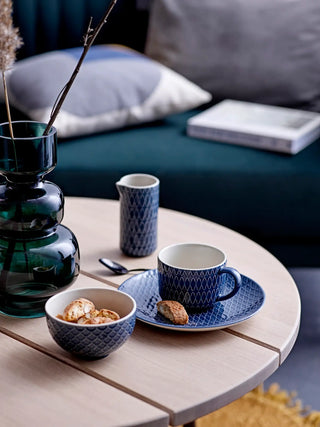 Vaas glas groen Johnson 25cm