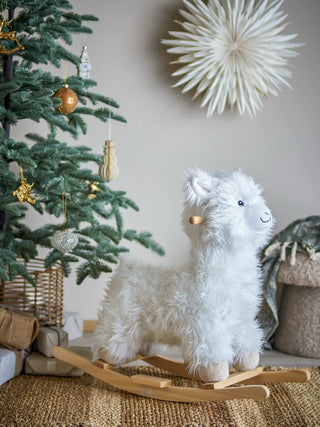 Kinto hobbeldier lama wit