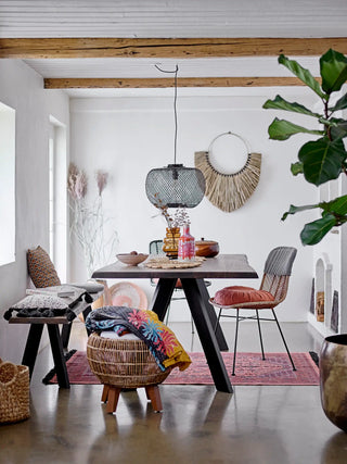 Bank eiken bruin Raw