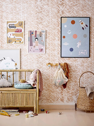 Zyon Garderobenleiste Buchenholz 38cm