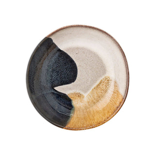 Diep bord aardewerk grijs Jules 22cm