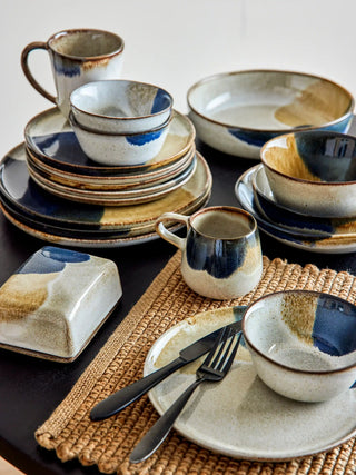 Schaal aardewerk grijs Jules 15cm