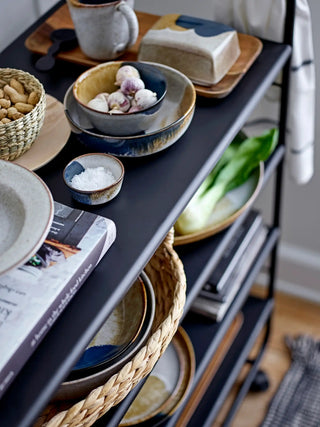 Schaal aardewerk grijs Jules 15cm