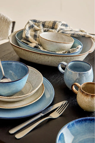 Fuente de horno de cerámica nature Sandrine 42cm