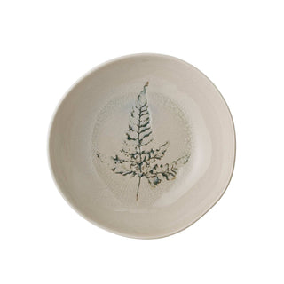 Diep bord aardewerk nature Bea 21cm