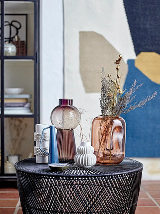 Jarrón de cerámica blanco Barrit 20cm