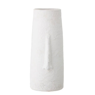 Jarrón terracota blanco Berican 40cm