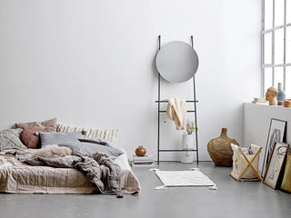 Jarrón terracota blanco Berican 40cm