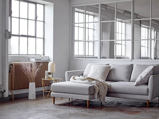 Jarrón terracota blanco Berican 40cm