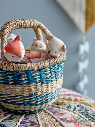 Animal doll cotton multicolor - set of 6