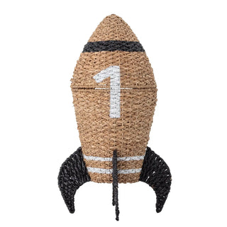 Cosmina cesta de hierba marina natural 68cm