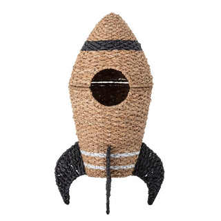 Cosmina cesta de hierba marina natural 68cm