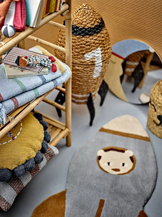 Cosmina cesta de hierba marina natural 68cm