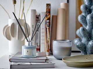 Diffuseur de parfum en verre bleu no. 3 santal figue - 100ml