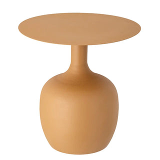 Table d’appoint métal jaune Ayah 46cm