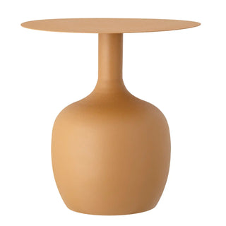 Table d’appoint métal jaune Ayah 46cm