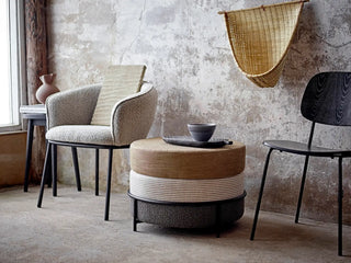 Jarrón de cerámica marrón Nicita