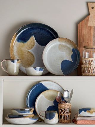 Botervloot aardewerk grijs Jules