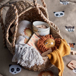 Miko Spielmatte Baumwolle braun 100cm