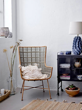 Schaal porselein blauw Camellia 16cm