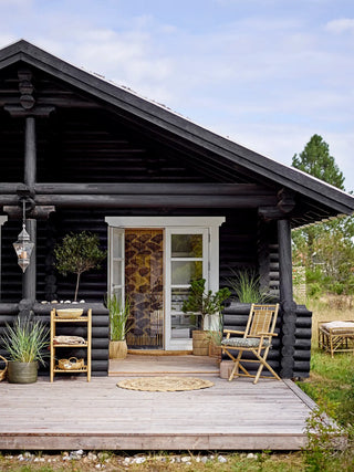 Diora black seagrass basket - set of 2