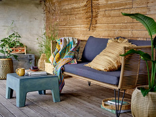 Diora black seagrass basket - set of 2