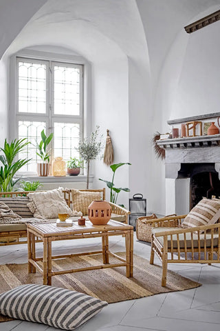 Lanterna bambù nera Effie 50cm