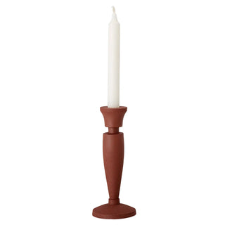 Kerzenhalter Aluminium braun Isel 21cm